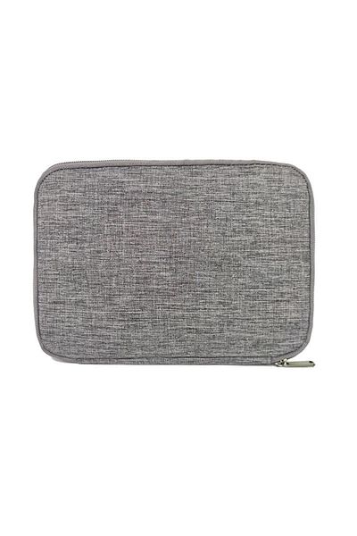 Choice grey Smart Watch Band Organizer,Nylon Waterproof Watch Bands Storage Bag,Portable Electronics Travel