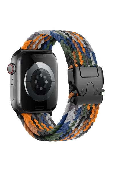 Choice S10 46-42 44 45 49m 12 camouflage colorf Braided Band For Apple Watch Straps 40 mm 44mm 46mm 42mm 49