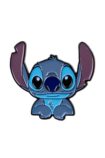 Miniso 2 Cartoon Anime Stitch Enamel Pins Cute Doll Machine Pin Badge on Backpack Lapel Brooch Costume Acc.