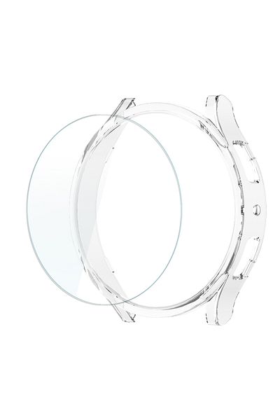 Choice Galaxy Watch7 40mm Clear Case for Samsung Galaxy Watch7 6 5 4 40mm 44mm Screen Protector Hard PC Pro