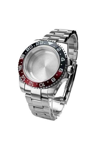 Choice Q-flat 40mm 200m Waterproof NH34 NH35 NH36 Watch Case Accessories for Oyster Band SUB Watch Maker 12