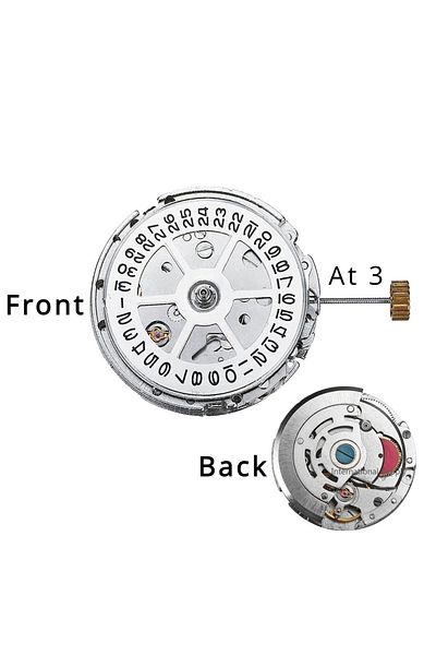Choice Silver Watch Repair Tool 2813 Watch Movement Calendar Display Automatic Mechanical Watch Movement Re