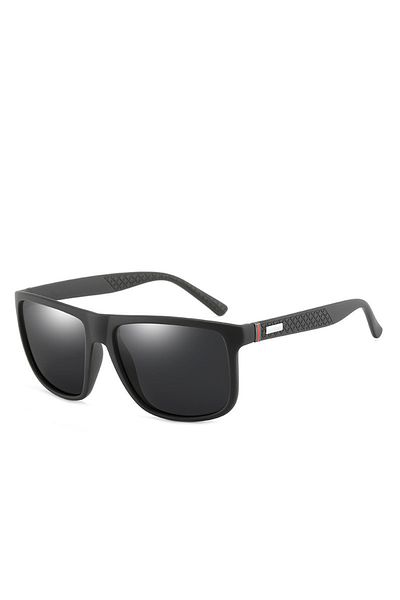 Choice Black Fashion Vintage Square Polarized Sunglasses Men Women Luxury Brand Designer Men's Sun Glasses