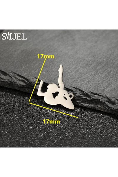 Choice 516S 5pcs/lot Multiple Style Sports Charms for DIY Fitness Lovers Ornament Gymnastics Yoga Running P
