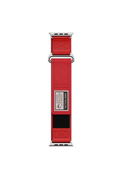 Choice 42 44 45 49mm red Strap For Apple Watch Band 45mm 44mm Ultra 49mm 42mm 46mm Wide Nylon Band Compatib