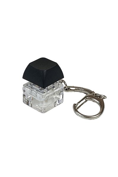 Choice Black Merit +1 Muyu Decompression Keychain Mechanical Keyboard Button Keyring Fingertip Key Cap Pend