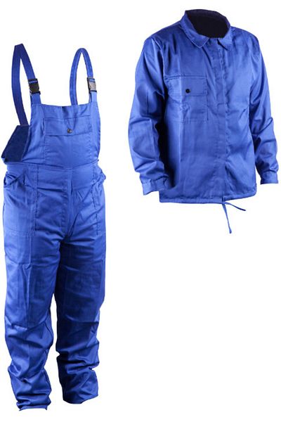 Evotools Costum Albastru Haina Si Pantalon Cu Pieptar 46