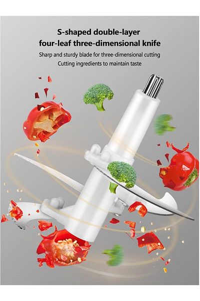 Türkiye Vegetable Meat Grinder, Multi-function Stainless Steel Meat Grinder, Electric Meat Grinder for Meat/
