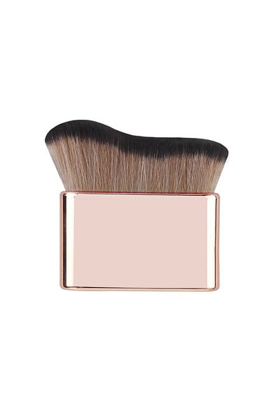 Choice1 pink Foundation Brush, 1pcs Plastic Creative wave Fit Perfectly Cosmetic Brush at home or On-the-Go