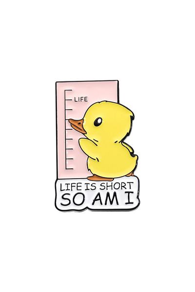 Choice Style 7 31 Styles Cartoon Animal Collection Enamel Pins Cute Cat Duck Goose Metal Brooches Lapel Bad
