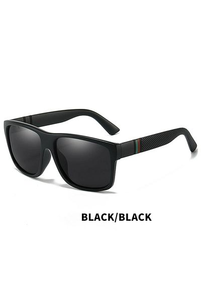 Choice black Fashion Oversized Polarized Sunglasses Men Women Luxury Driving Fishing Travel Vintage Square