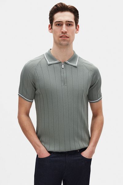 D'S Damat Μπλουζάκι Ds Damat Regular Fit Dark Moss