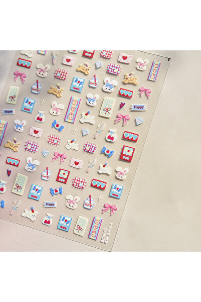 Choice TO4926 جرافيتي قطة مخلب أرنب دب كلب زهرة حيوان جميل فاكهة ديم سوم حلوى...