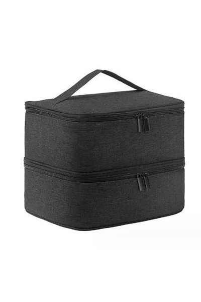 Choice black Nail Polish Storage Bag Essential Oil Bag Portable Cosmetic Nail Care Kit Nail Care Tool Stora