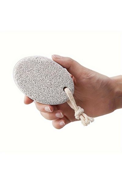 Choice 1PC-Gray 1pcs Natural Volcanic Lava Pumice Stone, Foot Exfoliating Callus Dead Skin Pedicure Tools.