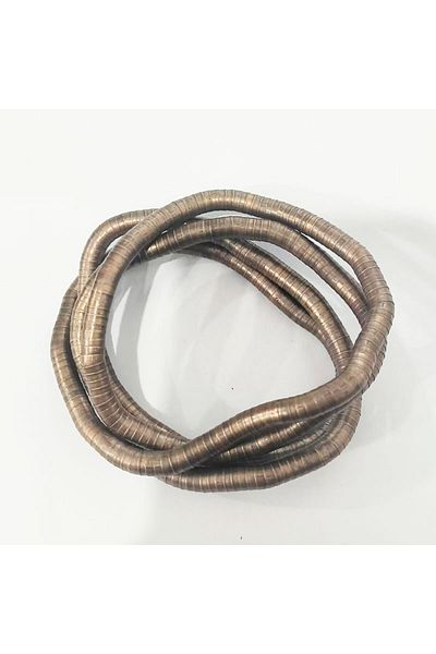 Choice 90cm copper 6mm 90cm DIY Iron Bendable Flexible Twisted Snake Chain Necklace , 1pcs/pack
