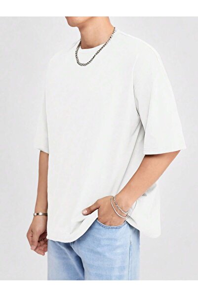 Lider Leather Tricou simplu pentru bărbați, mărime mare