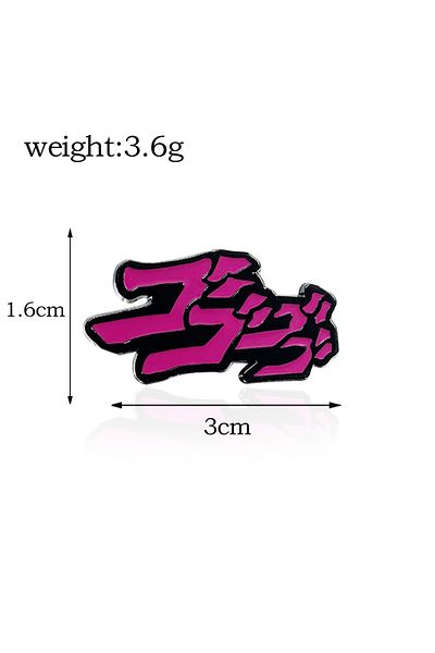 Choice 03 JoJos Bizarre Adventure Enamel Pins Custom Higashikata Josuke Metal Badge Brooch For Fans Cartoon