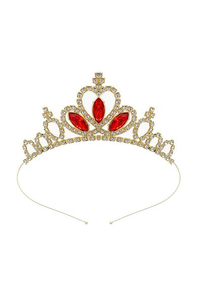 Choice Crown1 Kids Rhinestone Tiara Princess Headband for Girls Birthday Accessories Bridal Crystal Crown T