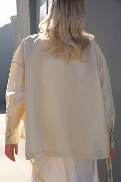 Touché Privé Oversize Jacket with Drawing