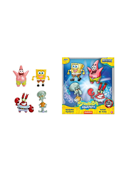 Jada Sünger Bob 4'lü Paket Figürler