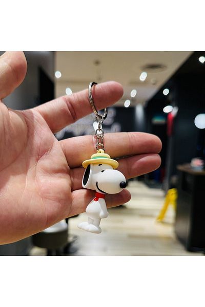 Choice 3 3D Funny PVC Soft Keychain ✨ Adorable Puppy Bag Charm - Perfect Gift for Kids & Dog Lovers