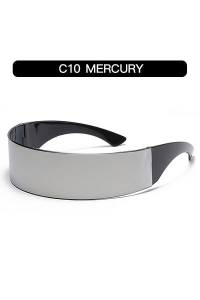 Choice SZN642 New Cyberpunk futuristic unibody sunglasses Internet celebrity Bundy sunglasses personality s