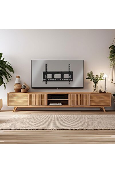 Aztech Fixed Heavy-duty TV Wall Mount Bracket for 32–85 Inch LED, LCD, OLED Screens Max VESA 600x4