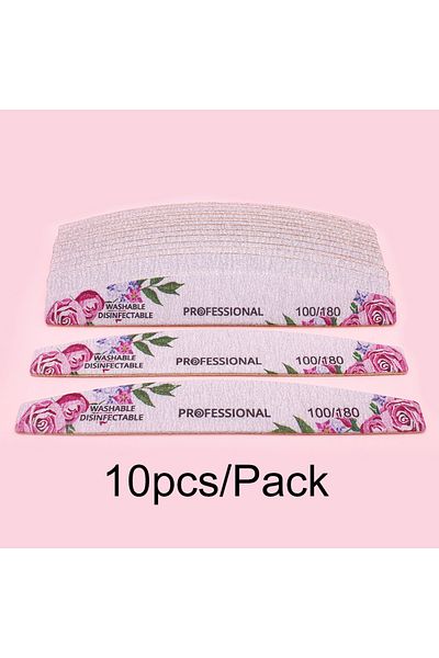 Choice 10pcs 5/10/50pcs Ultra thin Nail File Professional Nail Art Sanding Buffer Files Double Side For Man