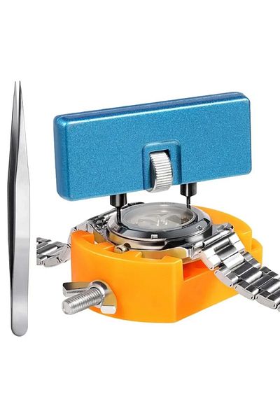Choice 3pcs 3 in 1 Repair Tool Set Watch Back Remover Tool Adjustable Opener Back Case Remover Watch Case B