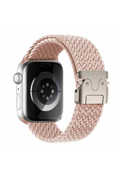 Choice S10 42-38 40 41 mm 5 pink sand Braided Band For Apple Watch Straps 40 mm 44mm 46mm 42mm 49mm 45mm 41