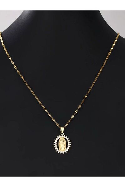 Choice 45cm Gold-color European and American Fashion and Gorgeous Women's All Sky Star Micro Inlaid Colorfu
