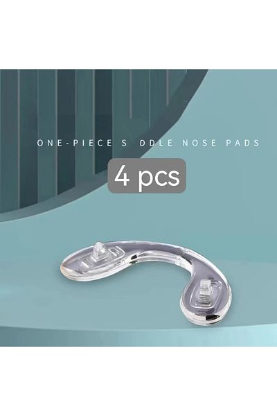 Choice 4PCS 1/2/4pc Ultra-Soft Silicone Eyeglass Nose Pads Comfort Fit Glasses Frame Accessories Anti-Slip