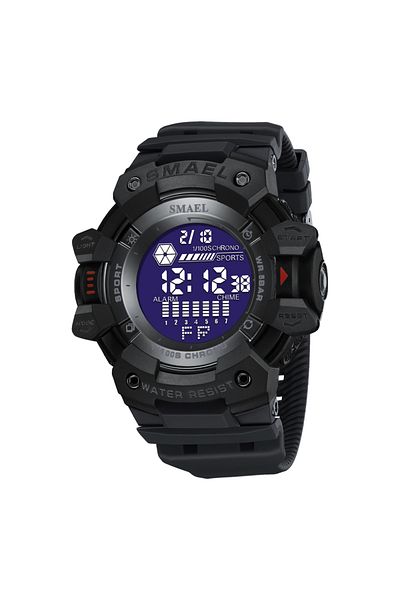 Choice Black 2023 Men Watches Luxury Man Military Watch SMAEL 8050 Waterproof Big Dial Fashion LED Backligh