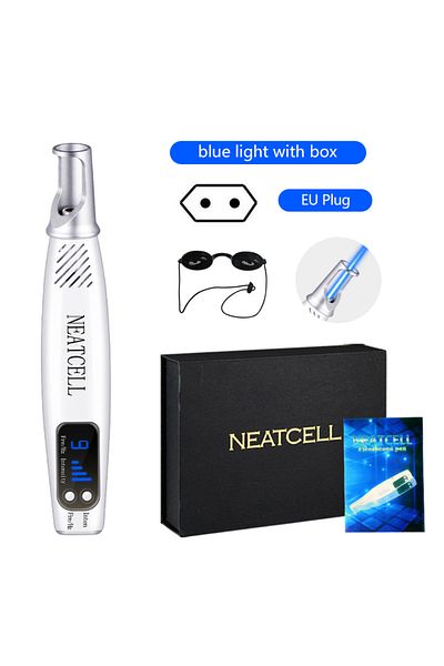 Choice pim-blue-with-box-EU Picosecond Laser Pen for Scar Removal Blue Light Therapy Scar Mole Freckle Remo