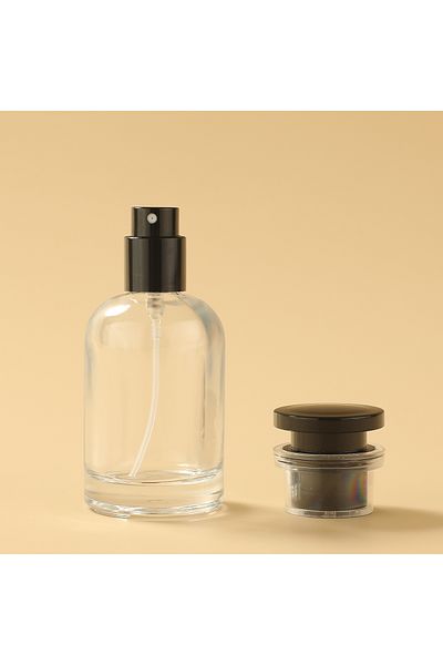 Choice 30ml black 30ML Atomizer Perfume Spray Bottle For Travel Clear Empty Cologne Dispenser Portable Glas
