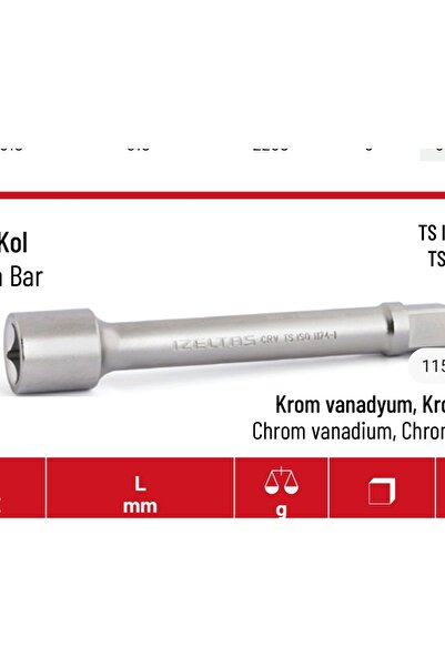 İzeltaş ذراع قصير (3/4) 200 مم