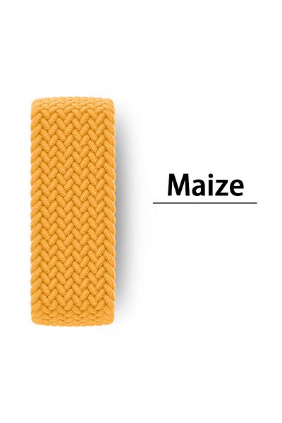 Choice M 38 40 41 42(S10) mm Maize Braided Solo Loop For Apple watch Band 44mm 45mm 42mm 40mm 41mm 46mm Bra