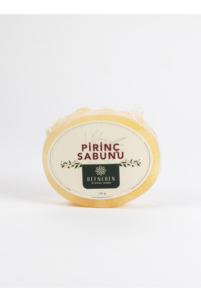 DEFNEDENDERMOKOZMETİK With Natural Shine and Exfoliating Effect: Fiber Rice Soap