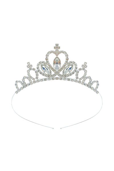 Choice Crown18 Kids Rhinestone Tiara Princess Headband for Girls Birthday Accessories Bridal Crystal Crown