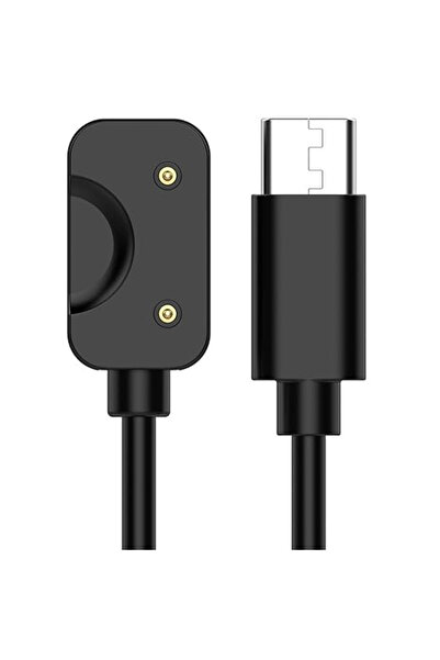 Choice شاحن أسود لساعة Fit 3 SM-R390، شاحن USB-C، شاحن بديل للساعة الذكية، بطول 3.3 قدم