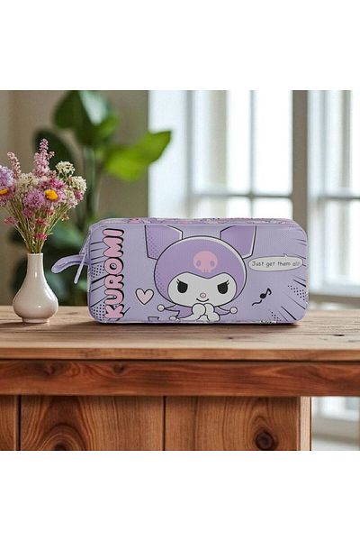 GENC DIJITAL BASKI Kuromi 2025 Year Original New Season Pencil Bag