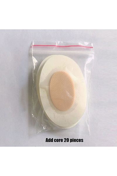 Choice P2 20Pcs Heel Protector Foot Care Sole Sticker Waterproof Invisible Patch Anti Blister Friction Feet