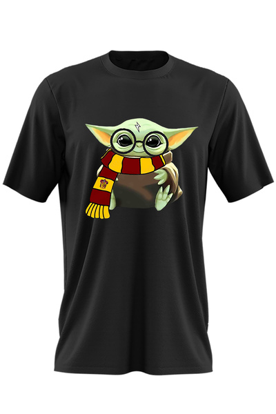 OEM Tricou barbati Baby Yoda Harry Potter Cute, Mandalorian