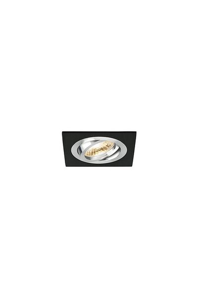 Braytron Spot Incastrat GU10 CARCASA NEGRU PATRAT PT GU5.3 SPOTTI-S