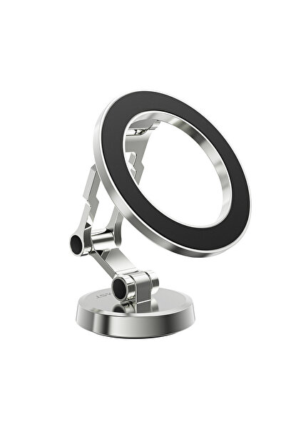 Acefast Uchwyt samochodowy magnetyczny do telefonu na deskę rozdzielczą - szary