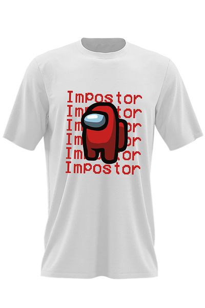 OEM Tricou barbati Red Impostor Among Us