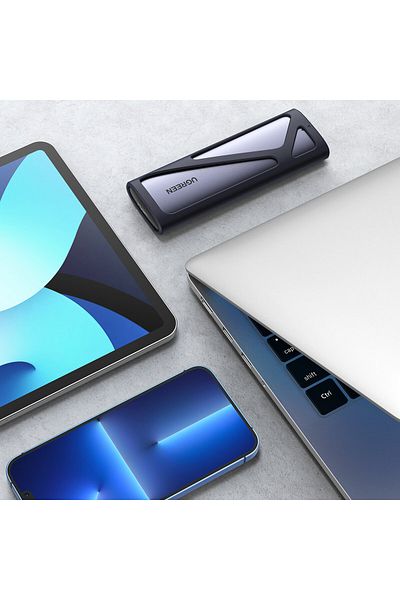 Ugreen Carcasă SSD M.2 USB 3.2 Gen 2 SuperSpeed USB 10Gbps gri
