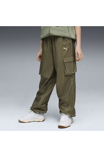 Puma Bowtique Υφαντό Παντελόνι Cargo Νεανικό