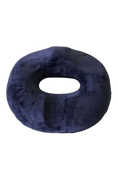 fun zone Memory Foam Seat Cushion Dark Blue 30x7x22centimeter